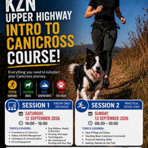KZN Upper Highway Club | Introduction to Canicross September 2026